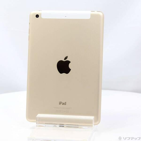 〔中古〕Apple(アップル) iPad mini 3 16GB ゴールド MGYR2J／A au〔...