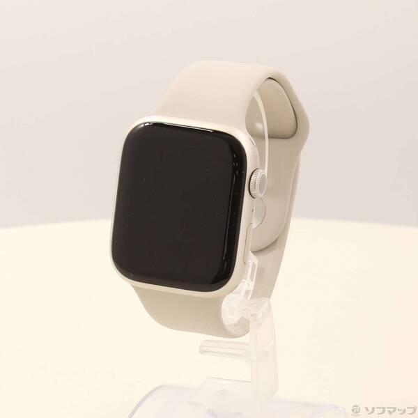 〔中古〕Apple(アップル) Apple Watch Series 9 GPS 45mm スターラ...