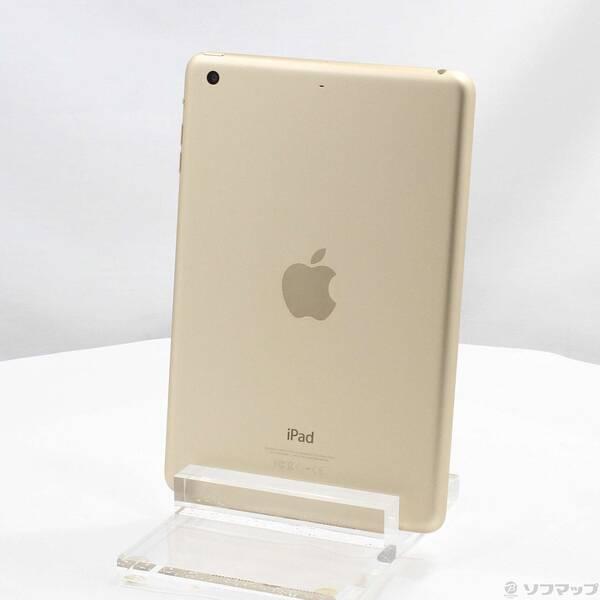 〔中古〕Apple(アップル) iPad mini 3 128GB ゴールド MGYK2J／A Wi...