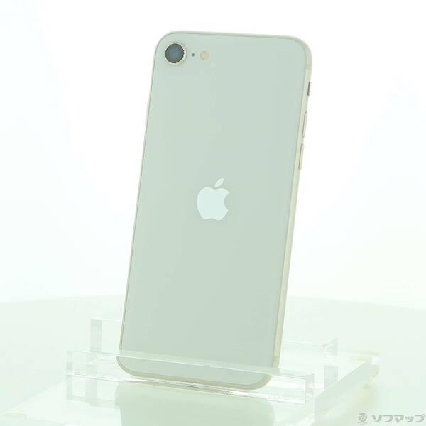 〔中古〕Apple(アップル) iPhone SE 第3世代 128GB スターライト MMYG3J...