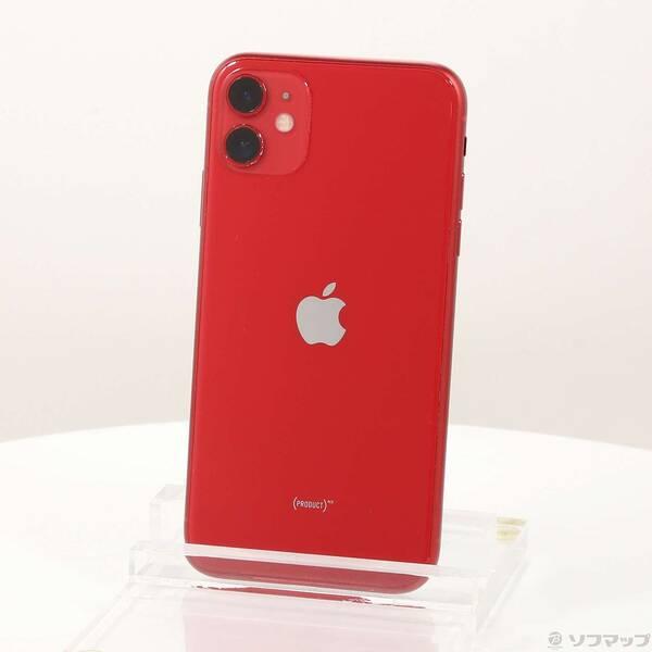 〔中古〕Apple(アップル) iPhone11 128GB プロダクトレッド MWM32J／A S...