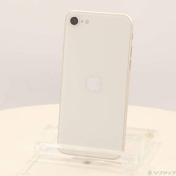 〔中古〕Apple(アップル) iPhone SE 第3世代 128GB スターライト MMYG3J...