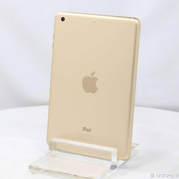 〔中古〕Apple(アップル) iPad mini 3 128GB ゴールド MGYK2J／A Wi...