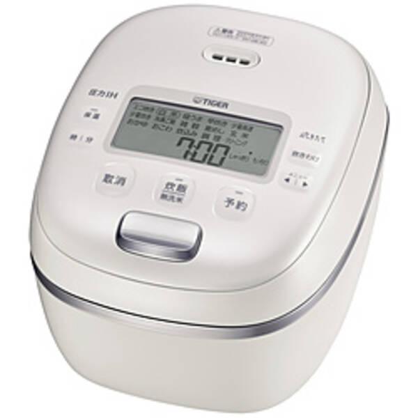 〔中古〕TIGER(タイガー) 〔展示品〕 圧力IHジャー炊飯器 炊きたて ご泡火炊き マットホワイ...
