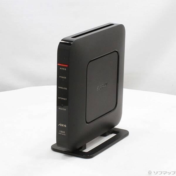 〔中古〕BUFFALO(バッファロー） WSR-1800AX4S／DBK ブラック〔344-ud〕