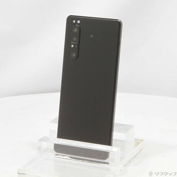 〔中古〕SONY(ソニー) Xperia 1 II 256GB フロストブラック XQ-AT42 S...