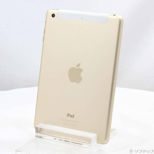 〔中古〕Apple(アップル) iPad mini 3 16GB ゴールド MGYR2J／A doc...