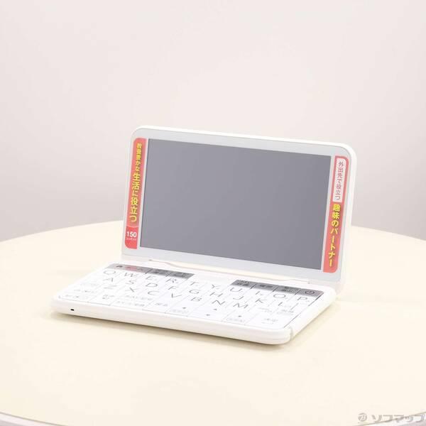 〔中古〕SHARP(シャープ) 〔展示品〕 Brain PW-A2-W ホワイト系〔377-ud〕