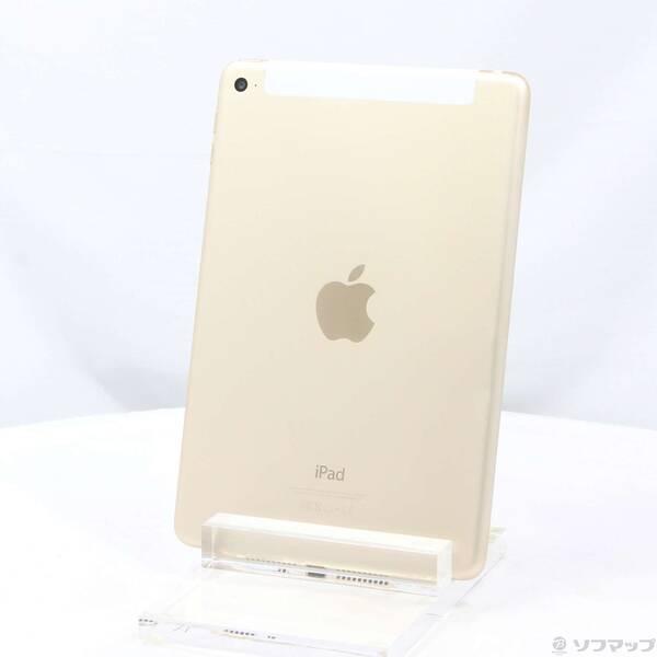 〔中古〕Apple(アップル) iPad mini 4 64GB ゴールド MK752J／A SIM...