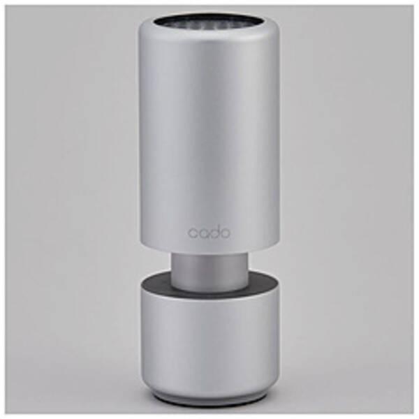 〔中古〕カドー 〔展示品〕 空気清浄機 LEAF Portable シルバー MP-C30-SL ［...