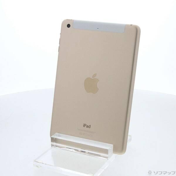 〔中古〕Apple(アップル) iPad mini 3 16GB ゴールド MGYR2J／A doc...