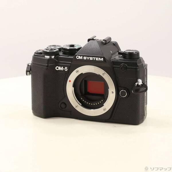 〔中古〕OM SYSTEM OM-5 ボディ ブラック〔344-ud〕