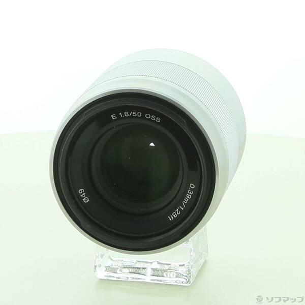 〔中古〕SONY(ソニー) E 50mm F1.8 OSS SEL50F18 Eレンズ／シルバー〔2...