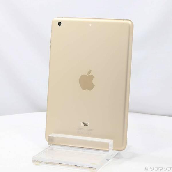 〔中古〕Apple(アップル) iPad mini 3 128GB ゴールド FGYK2J／A Wi...