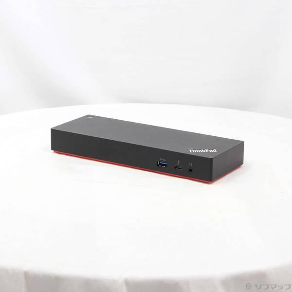 〔中古〕Lenovo(レノボジャパン) ThinkPad Thunderbolt 3 ドック Gen...