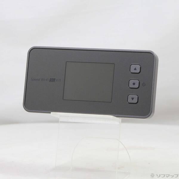 〔中古〕NEC(エヌイーシー) Speed Wi-Fi 5G X11 NAR01 チタニウムグレー ...