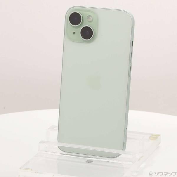 〔中古〕Apple(アップル) iPhone15 512GB グリーン MTMY3J／A SIMフリ...