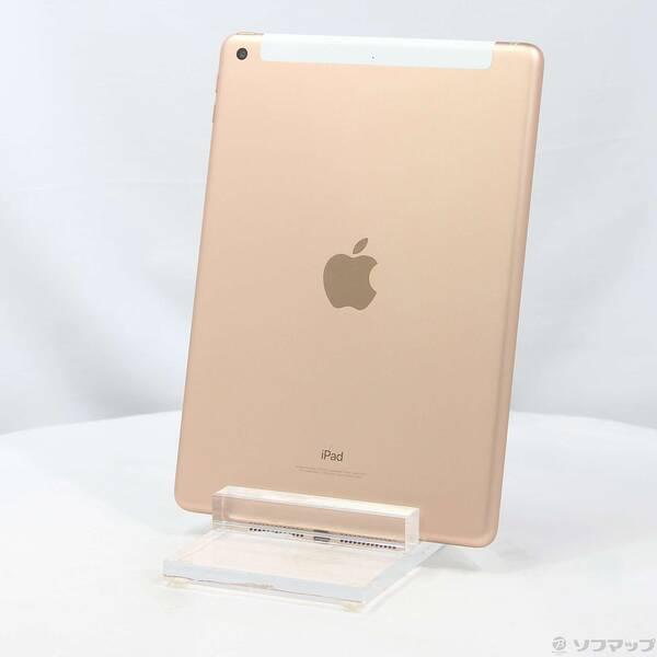 〔中古〕Apple(アップル) iPad 第6世代 32GB ゴールド MRM02J／A auロック...