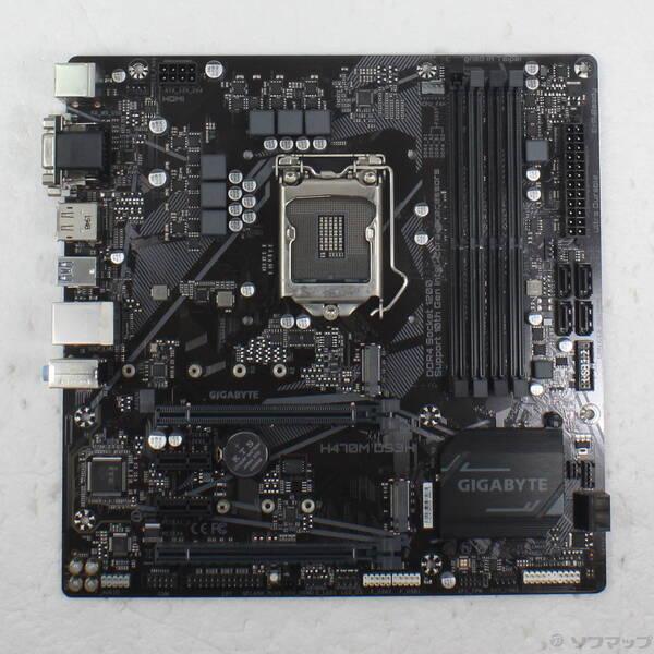 〔中古〕GIGABYTE(ギガバイト) H470M DS3H〔344-ud〕