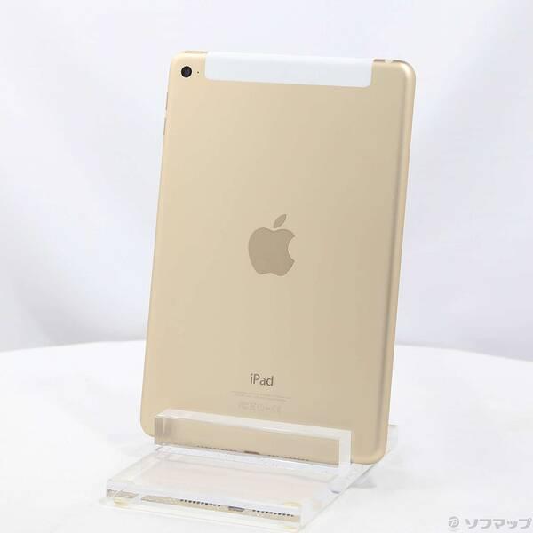 〔中古〕Apple(アップル) iPad mini 4 16GB ゴールド MK712J／A auロ...