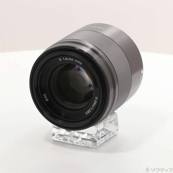 〔中古〕SONY(ソニー) E 50mm F1.8 OSS ブラック (SEL50F18B) (Eレ...