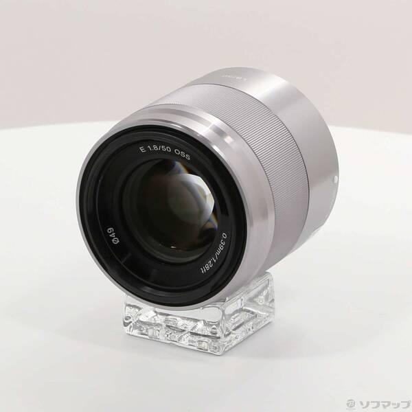 〔中古〕SONY(ソニー) E 50mm F1.8 OSS SEL50F18 Eレンズ／シルバー〔3...