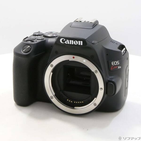 〔中古〕Canon(キヤノン) EOS Kiss X10ブラック(W)〔295-ud〕