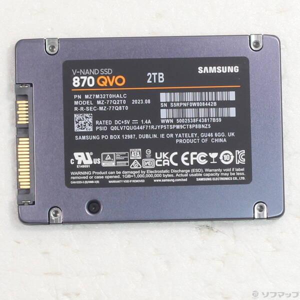 〔中古〕SAMSUNG(サムスン) MZ-77Q2T0B／IT〔305-ud〕