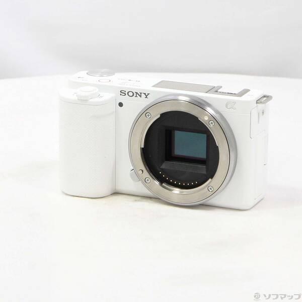 〔中古〕SONY(ソニー) VLOGCAM ZV-E10 ボディ ホワイト〔305-ud〕