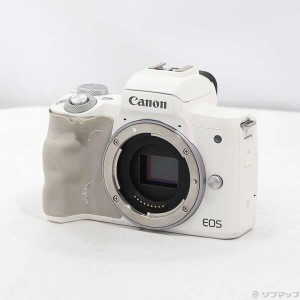 〔中古〕Canon(キヤノン) EOS Kiss M ホワイト〔269-ud〕
