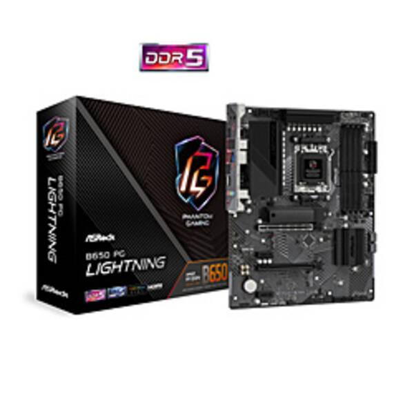 〔中古〕ASRock(アスロック) ASRock B650 PG Lightning〔377-ud〕