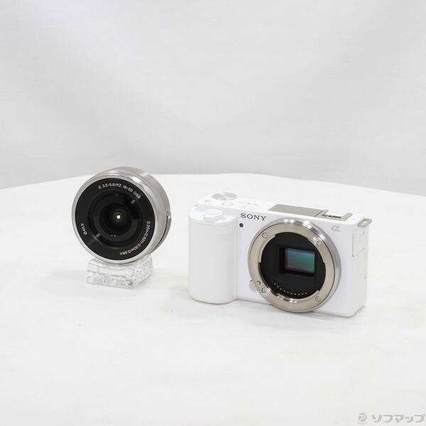 〔中古〕SONY(ソニー) VLOGCAM ZV-E10L パワーズームレンズキット ホワイト〔25...