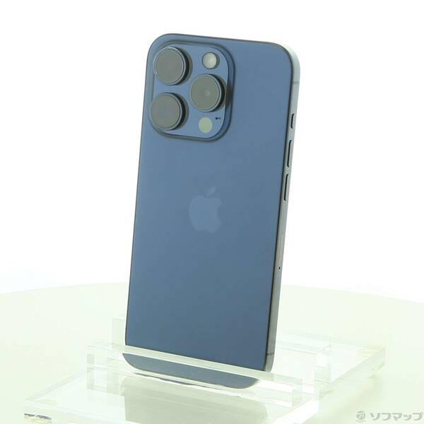 〔中古〕Apple(アップル) iPhone15 Pro 128GB ブルーチタニウム NTUA3J...