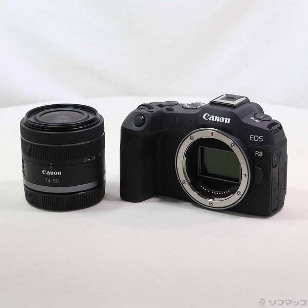 〔中古〕Canon(キヤノン) EOS R8 RF24-50 IS STM レンズキット〔251-u...