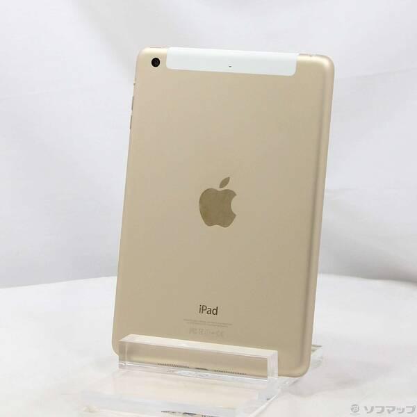 〔中古〕Apple(アップル) iPad mini 3 16GB ゴールド MGYR2J／A Sof...