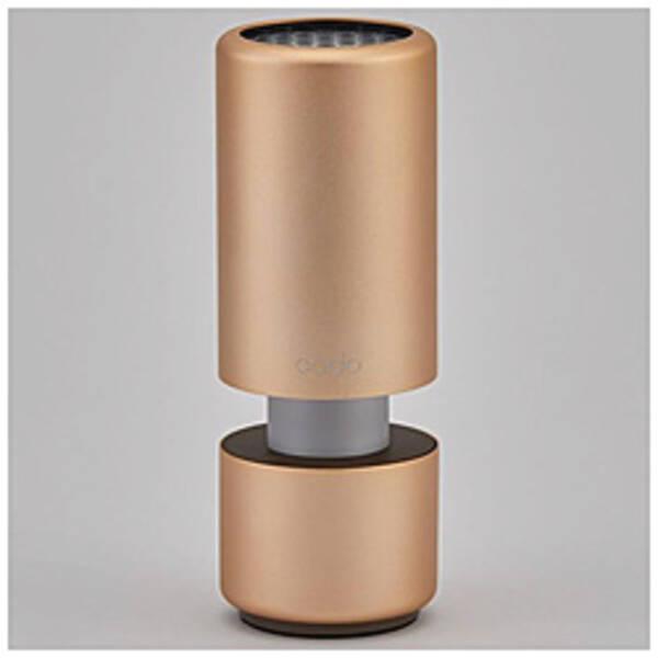 〔中古〕カドー 〔展示品〕 空気清浄機 LEAF Portable ゴールド MP-C30-GD ［...