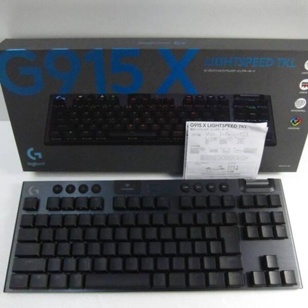 〔中古〕logicool(ロジクール) G915 X LIGHTSPEED TKL リニア 赤軸 ブ...