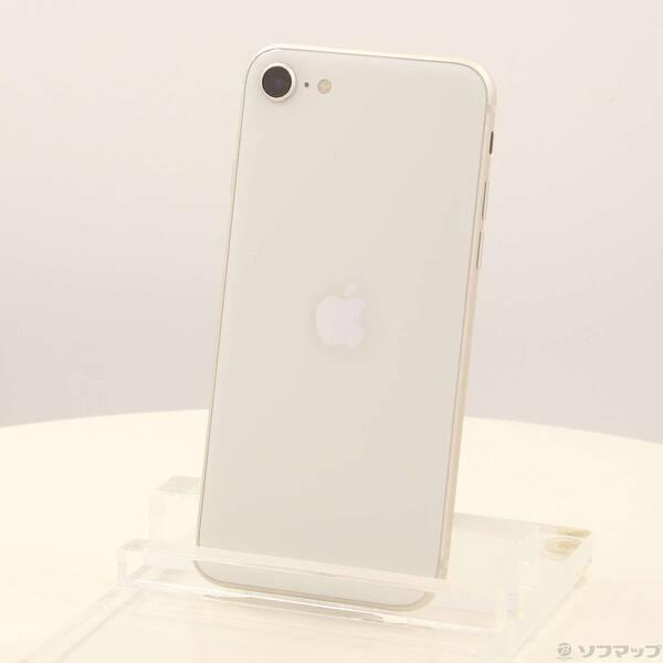 〔中古〕Apple(アップル) iPhone SE 第3世代 256GB スターライト MMYK3J...