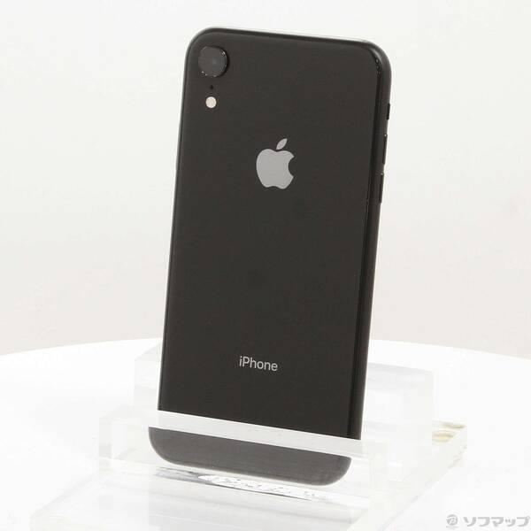 〔中古〕Apple(アップル) iPhoneXR 64GB ブラック MT002J／A SIMフリー...