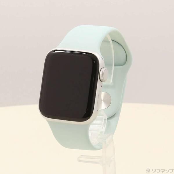 〔中古〕Apple(アップル) Apple Watch SE 第2世代 GPS 40mm シルバーア...