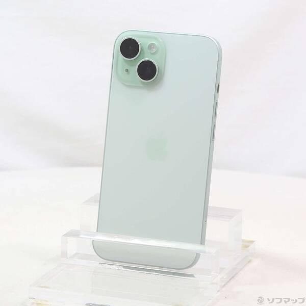 〔中古〕Apple(アップル) iPhone15 512GB グリーン MTMY3J／A SIMフリ...