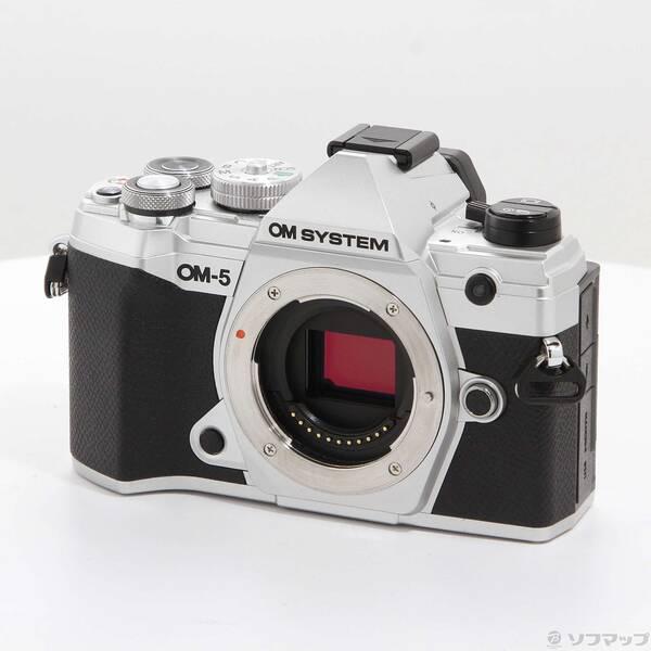 〔中古〕OM-5 ボディ シルバー〔348-ud〕