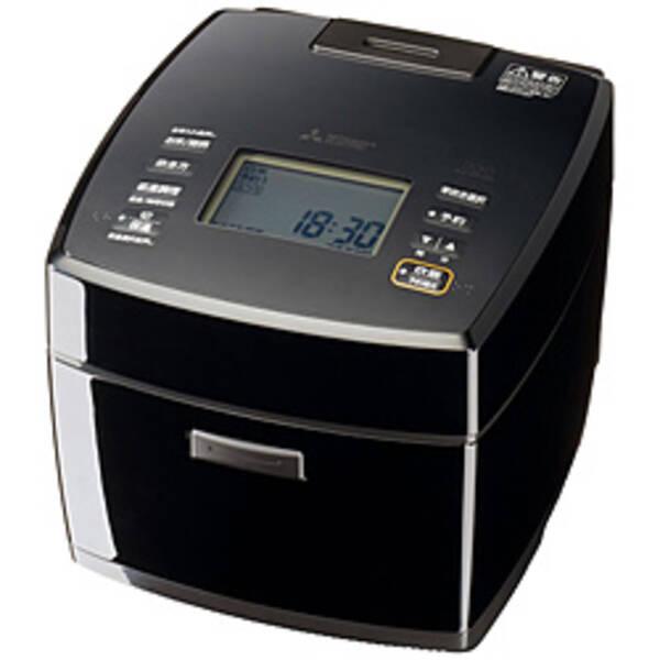 〔中古〕MITSUBISHI(三菱) 〔展示品〕 炊飯器 炭炊釜 黒曜 NJ-VP10G-B ［5....
