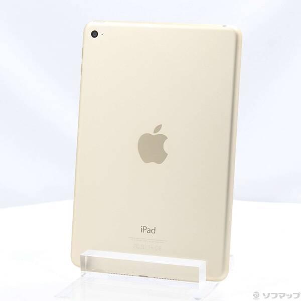 〔中古〕Apple(アップル) iPad mini 4 16GB ゴールド MK6L2J／A Wi-...