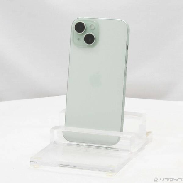 〔中古〕Apple(アップル) iPhone15 128GB グリーン MTMM3J／A SIMフリ...