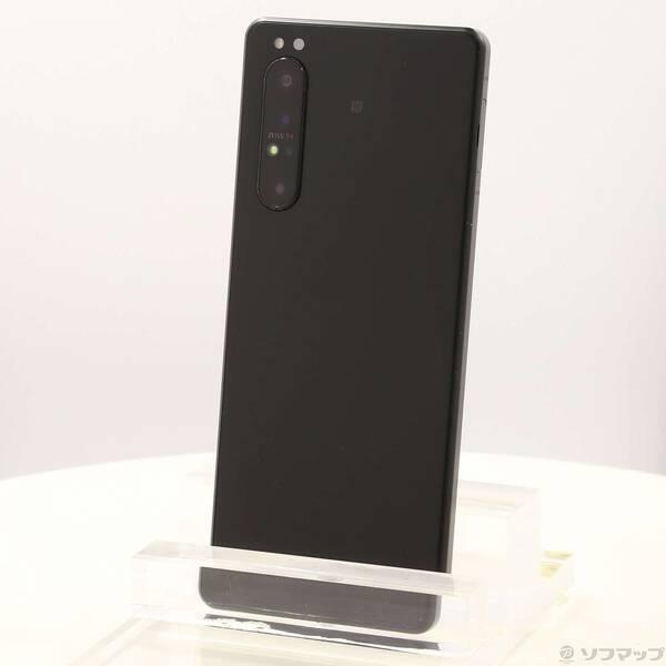〔中古〕SONY(ソニー) Xperia 1 II 256GB フロストブラック XQ-AT42 S...