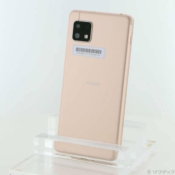 〔中古〕SHARP(シャープ) AQUOS sense4 basic 64GB ライトカッパー A0...