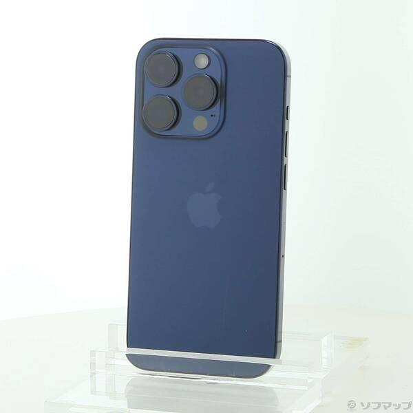 〔中古〕Apple(アップル) iPhone15 Pro 256GB ブルーチタニウム MTUG3J...