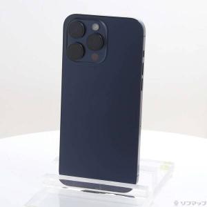 〔中古〕Apple(アップル) iPhone15 Pro Max 256GB ブルーチタニウム MU6T3J／A SIMフリー〔377-ud〕
