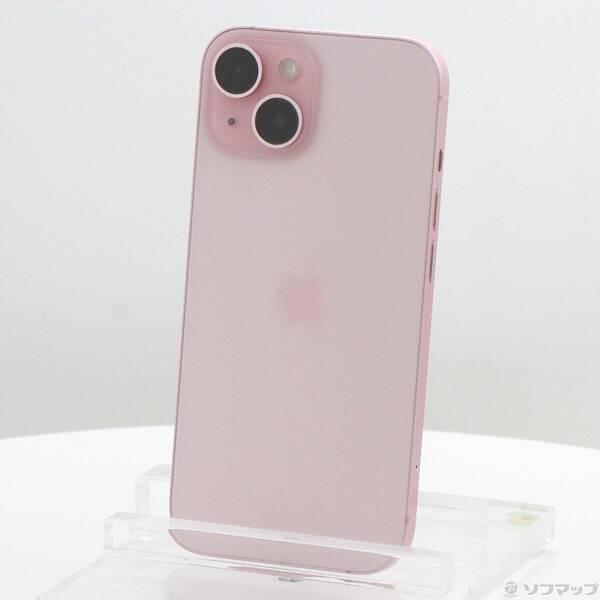 〔中古〕Apple(アップル) iPhone15 256GB ピンク MTMP3J／A SIMフリー...